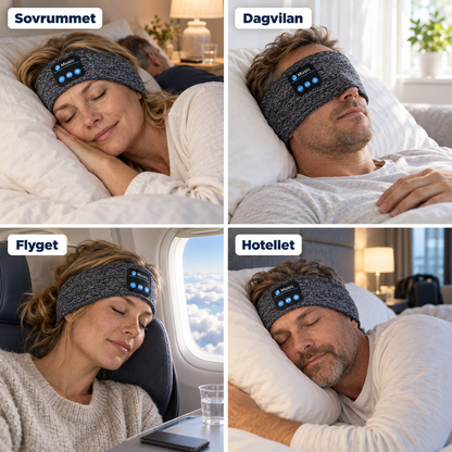 SleepStream™ - Somna till podden & inte snarkningar
